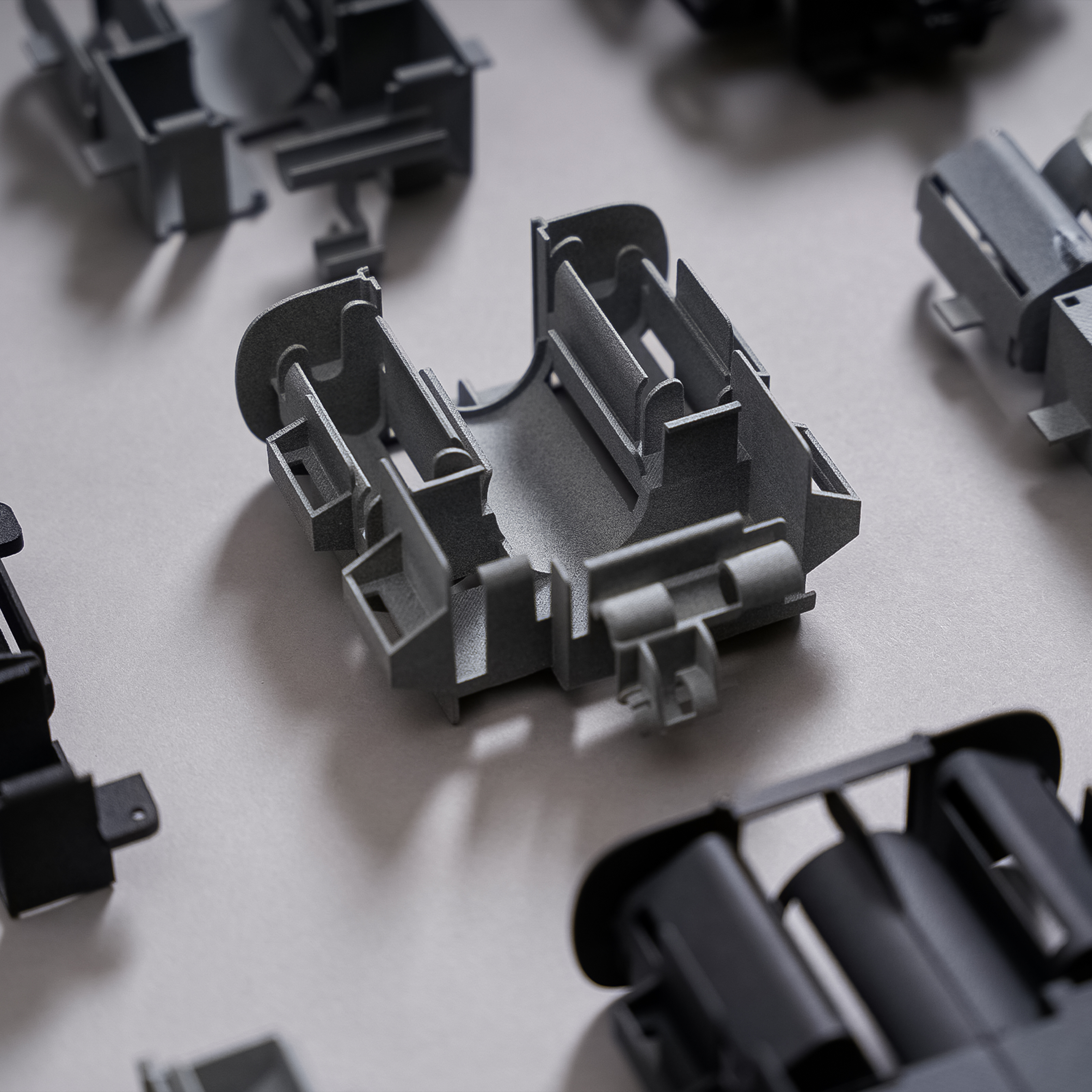 Prototype structural component for the Droid compact vacuum device