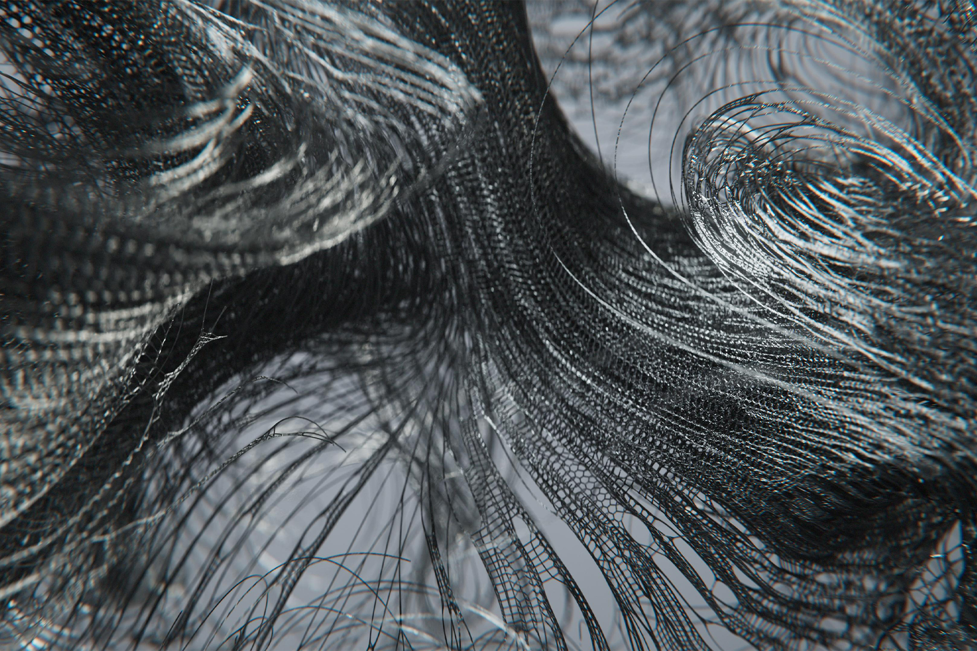 Fabric Structures generative geometry by Filippo Batavia