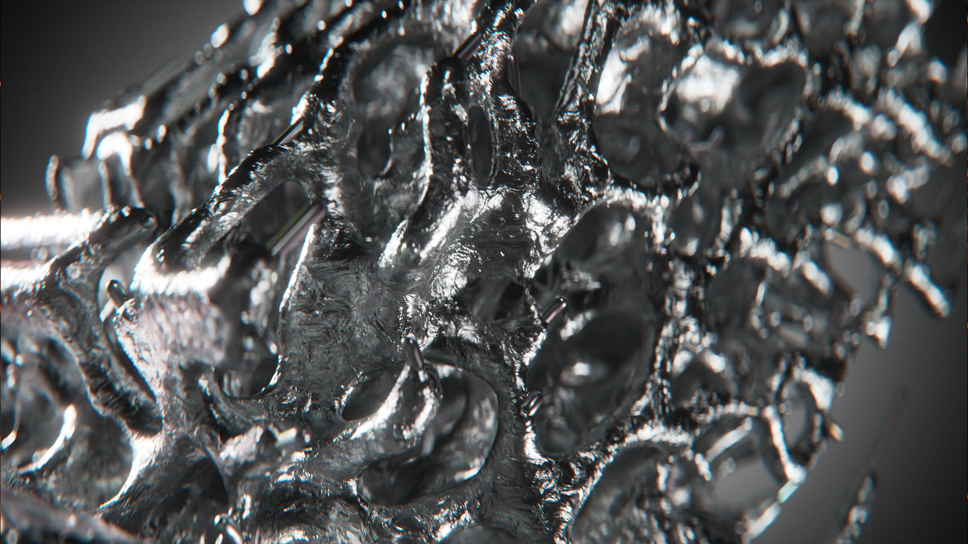 Alternative view of specialty metal alloy production simulated under ultra-high vacuum