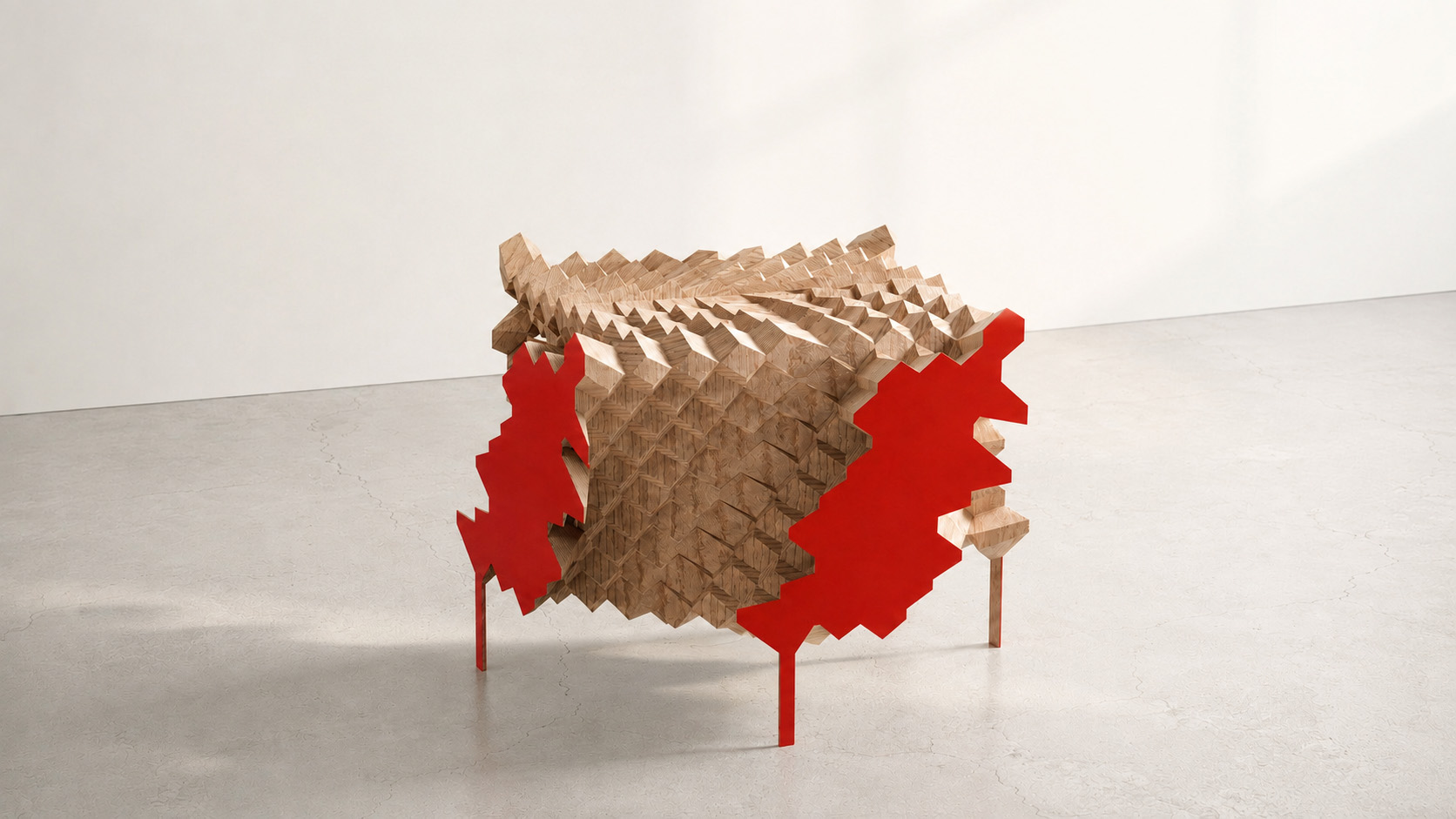 Exploration of structurally impossible furniture geometries through computational design