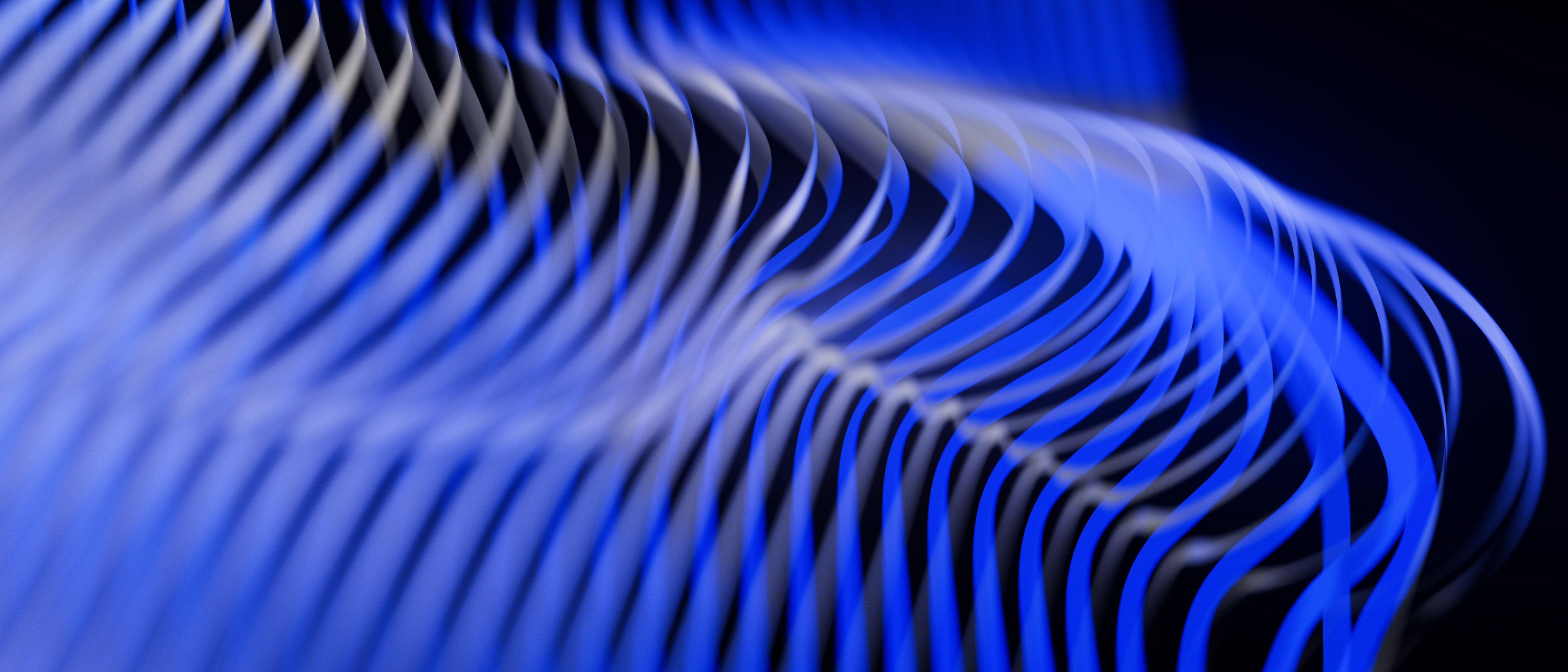 Electrical wave pattern generated from sound input, second variation